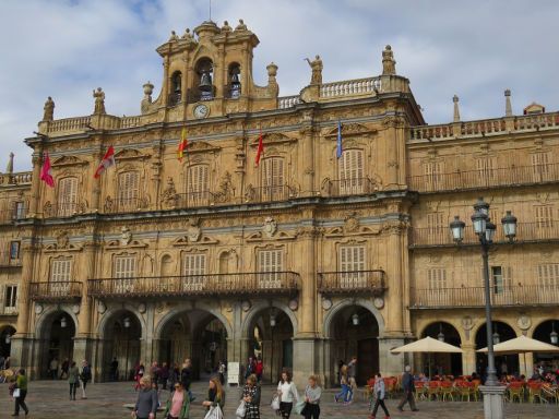 Salamanca, Spanien, Plaza Mayor der Hauptplatz