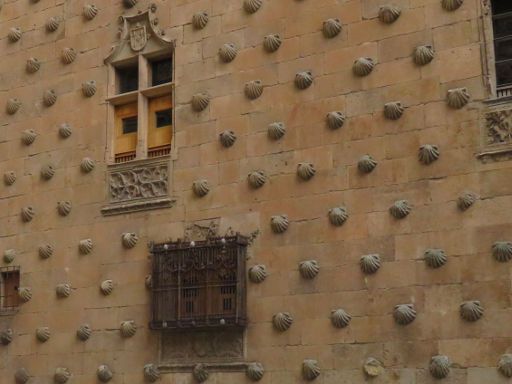 Salamanca, Spanien, Casa de las conchas
