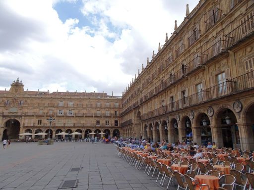 Stadtrundgang, Salamanca, Spanien, Plaza Mayor