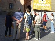 Stadtrundgang, Salamanca, Spanien, Gruppe mit 10 Personen