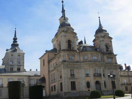 Palacio Real de La Granja de San Ildefonso, San Ildefonso, Spanien, Kirche des Palastes