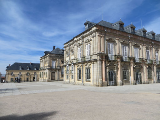 Palacio Real de La Granja de San Ildefonso, San Ildefonso, Spanien, Schloss, Ansicht vom Garten