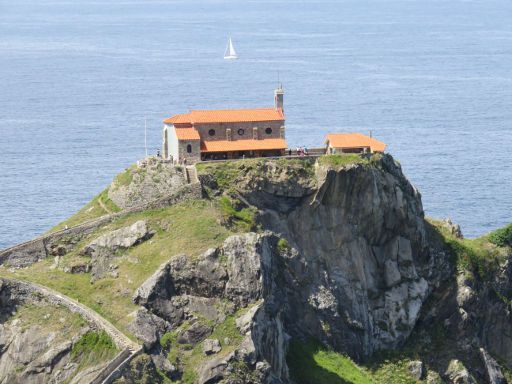 San Juan de Gaztelugatxe, Spanien, Kirche