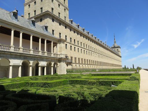 Schloss und Kloster, San Lorenzo de El Escorial, Spanien, Garten