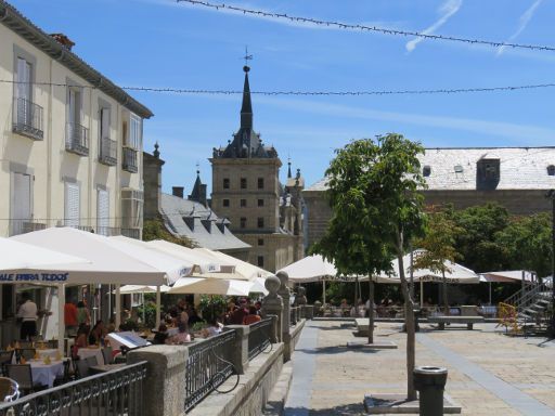 Schloss und Kloster, San Lorenzo de El Escorial, Spanien, Altstadt