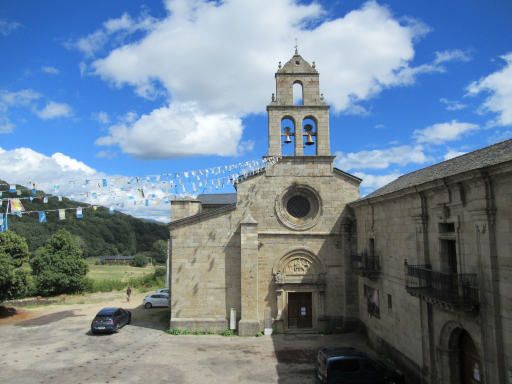 Monasterio de Santa Mar&iacute;a, San Mart&iacute;n de Casta&ntilde;eda, Spanien, kostenloser Parkplatz und Eingang am Plaza de la Iglesia, 49361 San Mart&iacute;n de Casta&ntilde;eda
