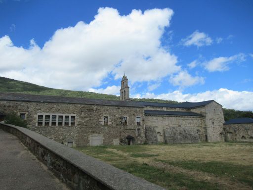 Monasterio de Santa Mar&iacute;a, San Mart&iacute;n de Casta&ntilde;eda, Spanien, Au&szlig;enansicht Kloster
