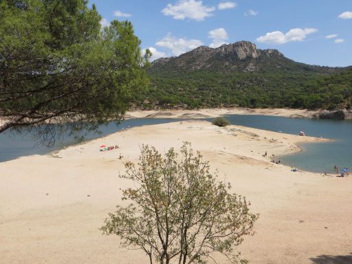 Stausee San Juan, San Martín de Valdeiglesias, Spanien, Playa de Madrid