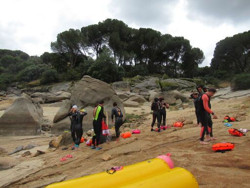 Open Water Schwimmtreffen 2023, San Martín de Valdeiglesias, Spanien, Start Schwimmen