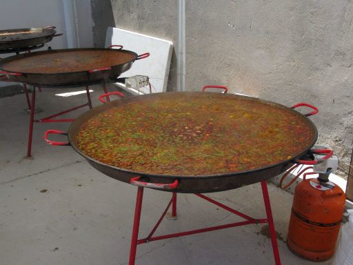 II. Travesía a nado de las Hoces del Duratón, Schwimmwettbewerb 2025, San Miguel de Bernuy, Spanien, Paella