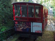 Monte Igueldo Funicular, Standseilbahn, San Sebastian, Spanien, Monte Igueldo Funicular