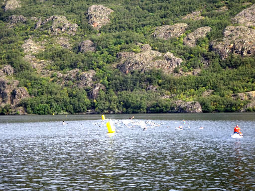 Lago de Sanabria, Schwimmwettbewerb 2019, Galende, Provinz Zamora, Spanien, Strecke 1500 m / 3000 m