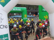 Lago de Sanabria, Schwimmwettbewerb 2019, Galende, Provinz Zamora, Spanien, Start 3000 m und 6000 m