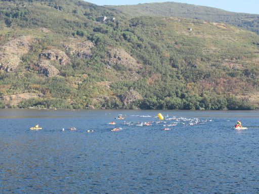 Lago de Sanabria, Schwimmwettbewerb 2022, Galende, Provinz Zamora, Spanien, Strecke 3000 m / 6000 m