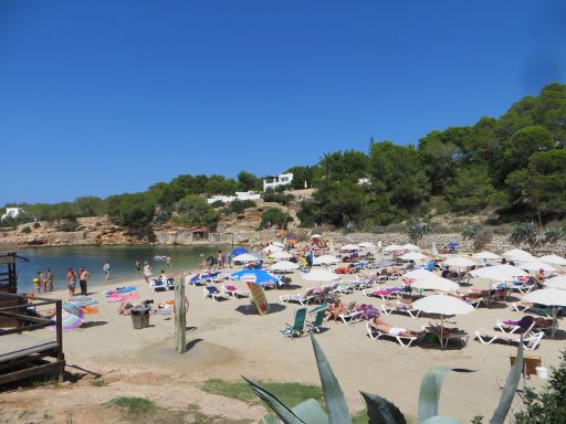 Sant Antoni, Ibiza, Spanien, Strände und Buchten, Cala Gració mit Sandstrand