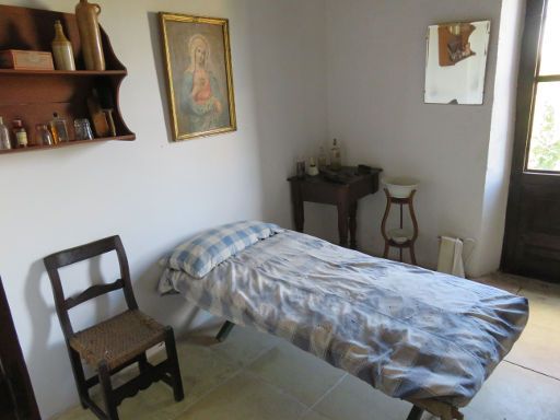 Els Calderers, Sant Joan, Mallorca, Spanien, Schlafzimmer Landarbeiter