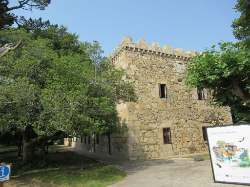 Schloss Santa Cruz, Santa Cruz de Oleiros, Spanien, Schloss