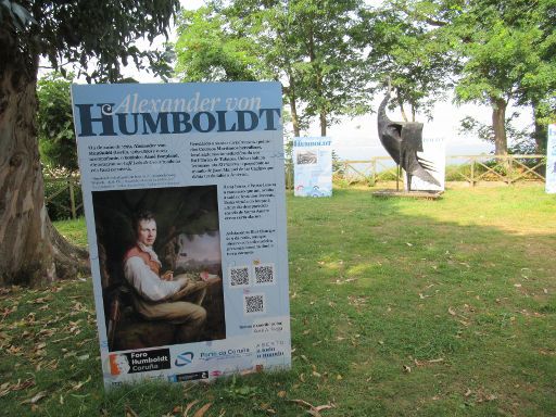 Schloss Santa Cruz, Santa Cruz de Oleiros, Spanien, Alexander von Humboldt