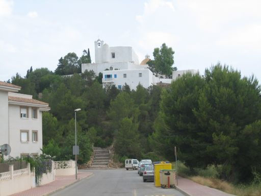 Santa Eulália des Riu, Stadtrundgang, Ibiza, Spanien, Wehrkirche