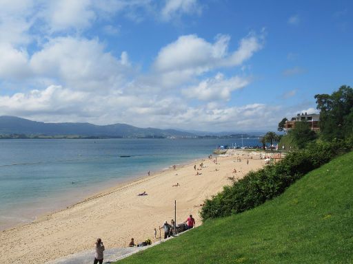 Santander, Spanien, Playa de Los Peligros