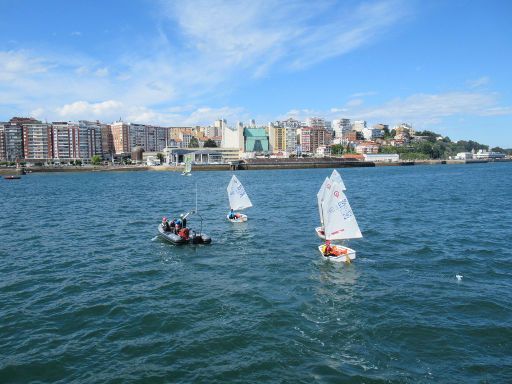 Hafenrundfahrt, Santander, Spanien, Blick auf den Palacio de Festivales