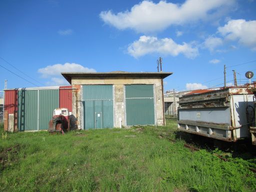 Museo Cántabro del Ferrocarril, Santander, Spanien, Außenbereich Museum