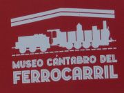 Museo Cántabro del Ferrocarril, Santander, Spanien, Hinweisschild