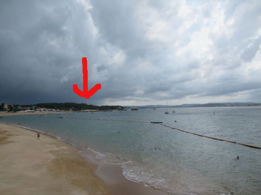 VIII Traves&iacute;a a nado, Bomberos, Semana Grande de Santander, 2026 Schwimmwettbewerb, Spanien, Playa Bikinis / Magdalena Start 1500 m