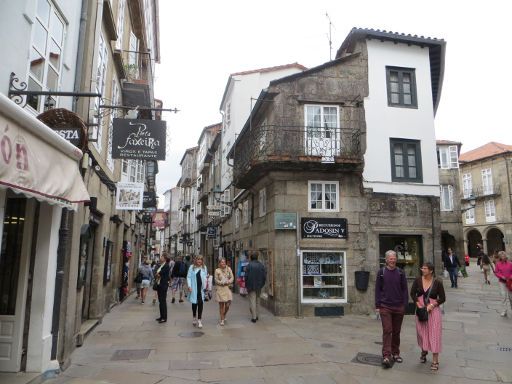 Santiago de Compostela, Spanien, Rua do Franco