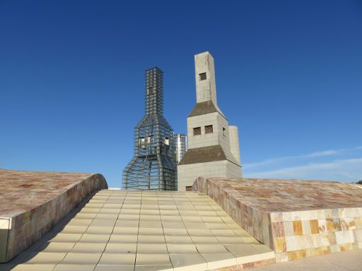 Santiago de Compostela, Spanien, Cidade da Cultura, Hejduk Türme