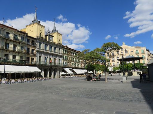 Segovia, Spanien, Plaza Mayor