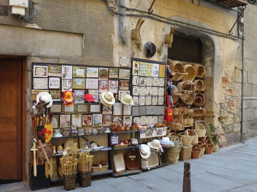 Segovia, Spanien, Souvenirladen direkt an der Kathedrale