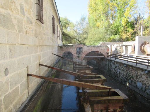 Real Casa de Moneda, Segovia, Spanien, Wasser– Hydraulikantrieb