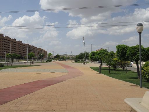 Seseña El Quiñón, Spanien, Promenade