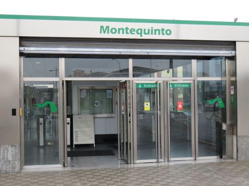 Metro, Sevilla, Spanien, Station Montequinto Linie 1