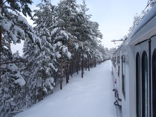 Eisenbahnlinie C-9, Sierra de Guadarrama, Spanien, Strecke von Puerto de Navacerrada nach Los Cotos