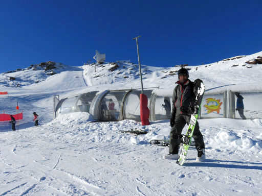 Rules, Snowboard Kurs, Sierra Nevada, Spanien, Anfängerhügel Bergstation Borreguiles