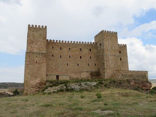 Sigüenza, Spanien, Außenansicht der Burg