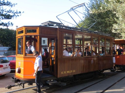 Sóller, Mallorca, Spanien, Tram / Straßenbahn