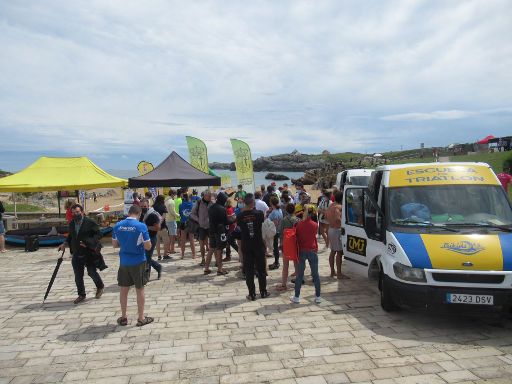 Travesía popular San Juan de la Canal 2021, Soto de la Marina, Cantabria, Spanien, Siegerehrung