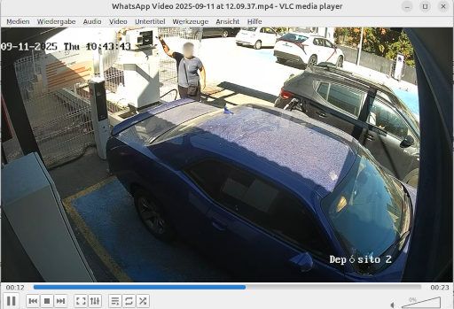 LPG Euronozzle Adapter Sicherheit, Spanien, Video der Tankstelle vor dem Abspringen der Zapfpistole
