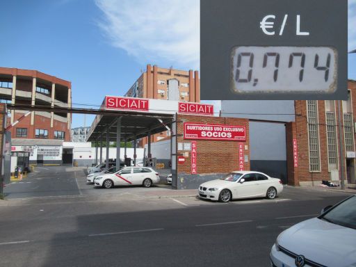 LPG, Autogas Tankstellen, Spanien, SCAT, Calle San Mario 14, 28041 Madrid im Mai 2026