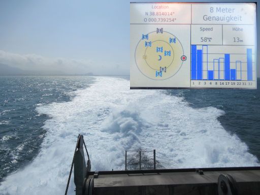 Baleària, Fähre, Spanien, Fahrt von Dénia nach Ibiza Fähre Eleanor Roosevelt