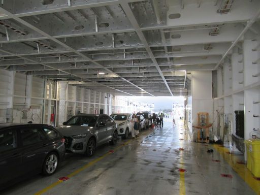 Baleària, Fähre, Spanien, Frachtraum Fahrzeuge Fähre Cap de Barbaria