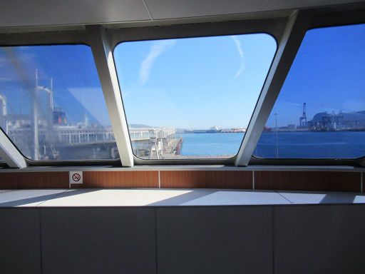 Trasmediterránea, Fähre, Spanien, Ausblick Fenster