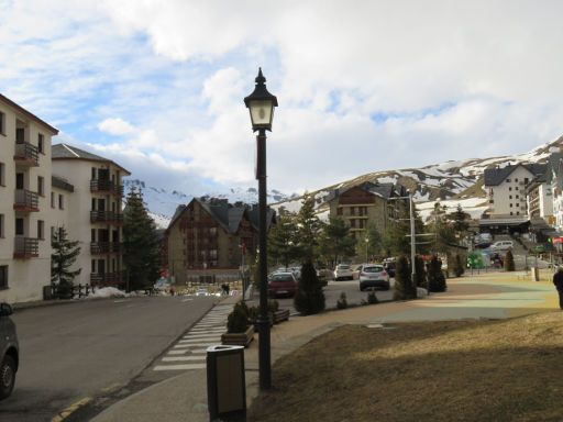 Region Tena Tal, Spanien, Ortsmitte von Formigal