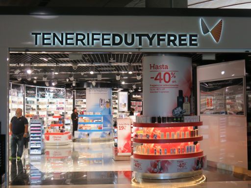 Flughafen Teneriffa, TFN, Spanien, Tenerife Duty Free