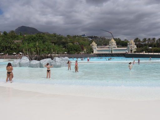 Teneriffa, Siam Park, Spanien, Siam Beach mit Wellenbad