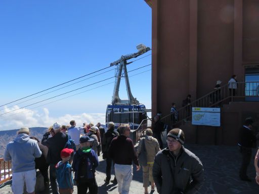 Teleférico del Teide®, Teneriffa, Spanien, Bergstation