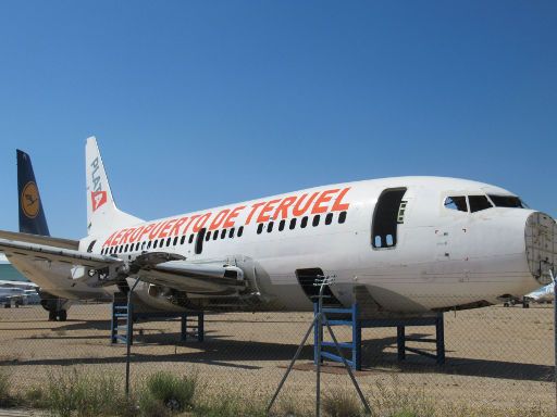 PLATA Aeropuerto de Teruel, Flughafen, Teruel, Spanien, Boeing 737-500